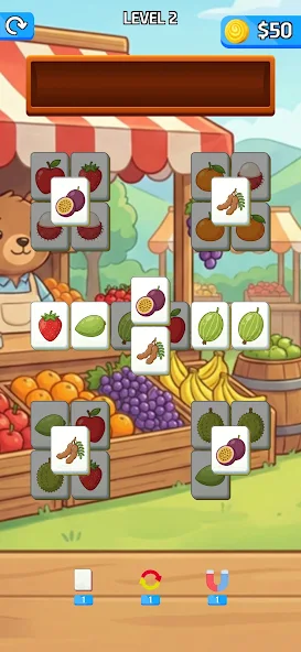 Puzzle of Fruits oyun ekranı